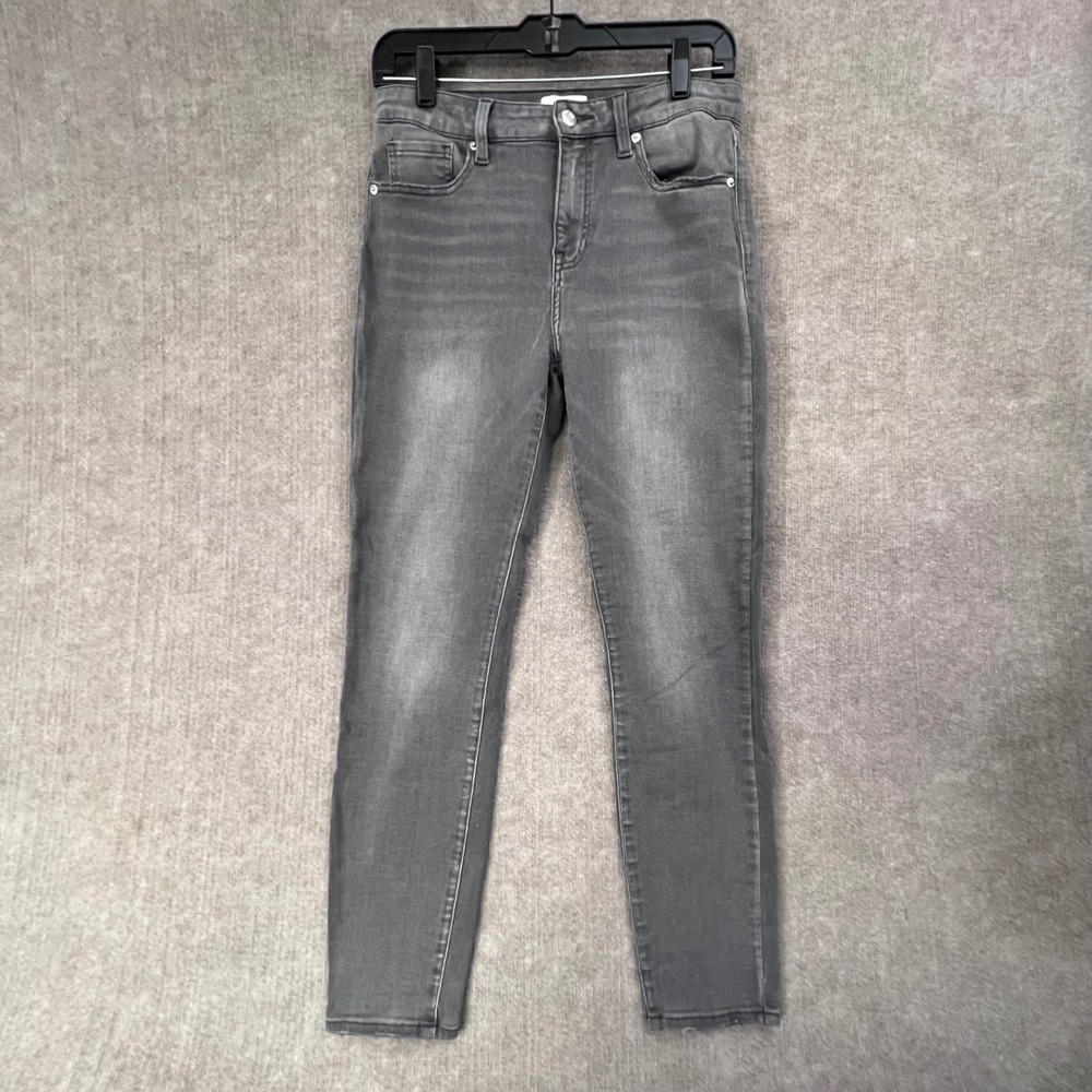 Pistola LA Gray Wash Sz 29‎ Denim Audrey Mid Rise Stretch Ankle Casual Jeans